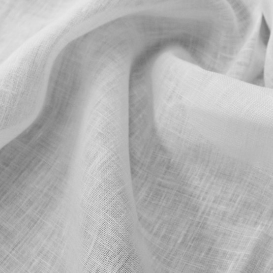 Tecido Cambraia Linho Branco Largura.300cm 100%Linho ref.3005c401