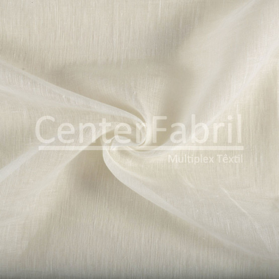 Tecido Cambraia de Linho Leve Crú Largura.290cm p/Toalha ou Cortina 100%Linho ref.20205