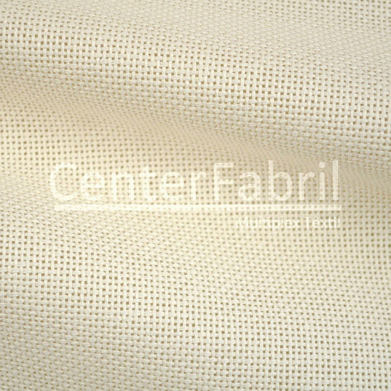 Tecido para Bordar Cânhamo Grosso Marina Natural Larg 140cm 100%Algodão
