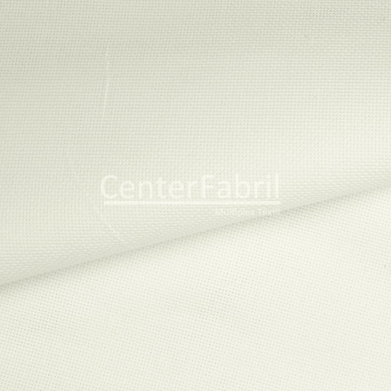 Tecido Etamine Micro para Bordar 1623 Marfim Larg 1,40mt 100% algodão Karsten 195gr/m2