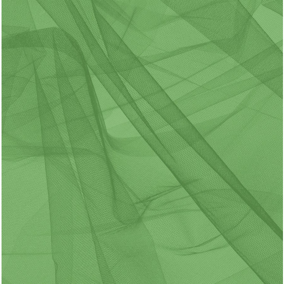 Tule Verde Musgo Largura 240cm 100% Poliamida