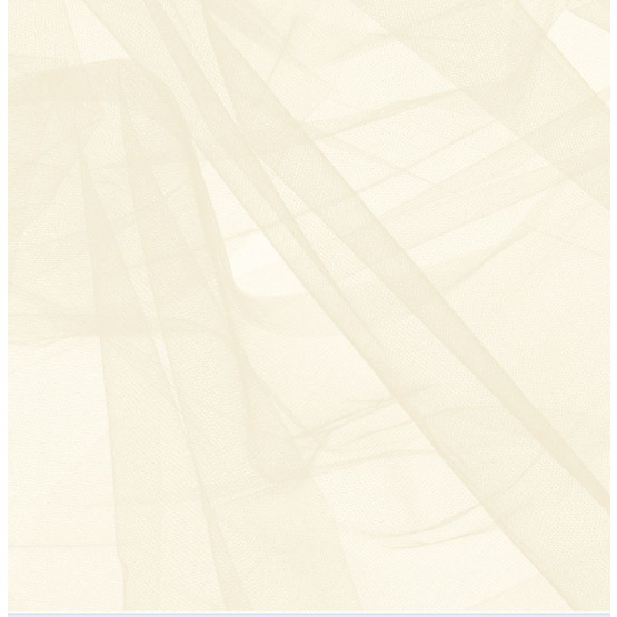 Tule Cru Natural Largura 240cm 100% Poliamida