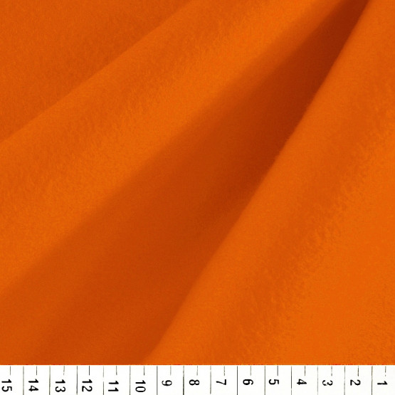 Feltro Feltycril Liso Laranja  cor 13 Larg.140cm 100% Poliester 