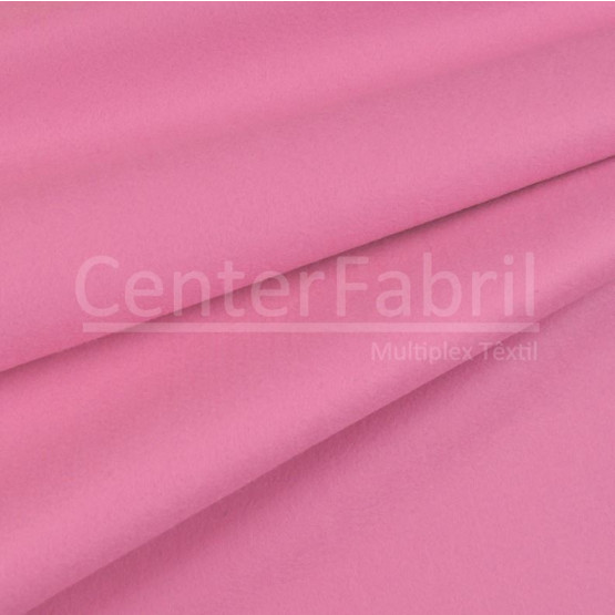 Feltro Feltycril Liso Rosa Cassis cor 206 Larg.140cm 100% Poliester 