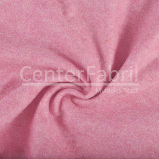 Feltro Mescla Rosa cor59 Largura.140cm 100% Poliester  180gr/m2