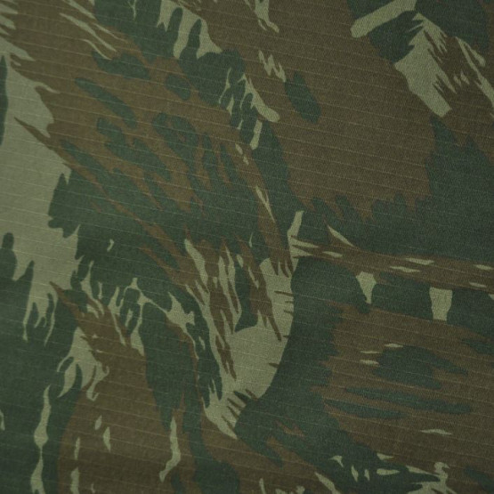 Tecido Brim Rip Stop Profissional Camuflado Marinha 2053 Larg.160cm Comp. 67%Poliéster 33%Algodão - 238gr/m²