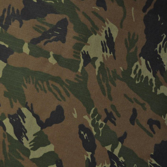 Tecido Brim Rip Stop Profissional Camuflado Aeronautica 3782 Larg.160cm Comp. 67%Poliéster 33%Algodão - 238gr/m²