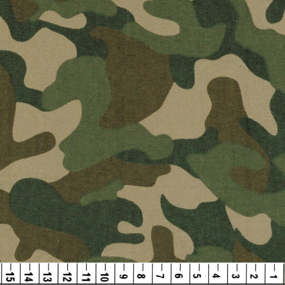 Sarja leve Camuflado 100%algodao Preço por Metro