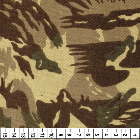 Sarja leve Camuflado 100%algodao Preço por Metro