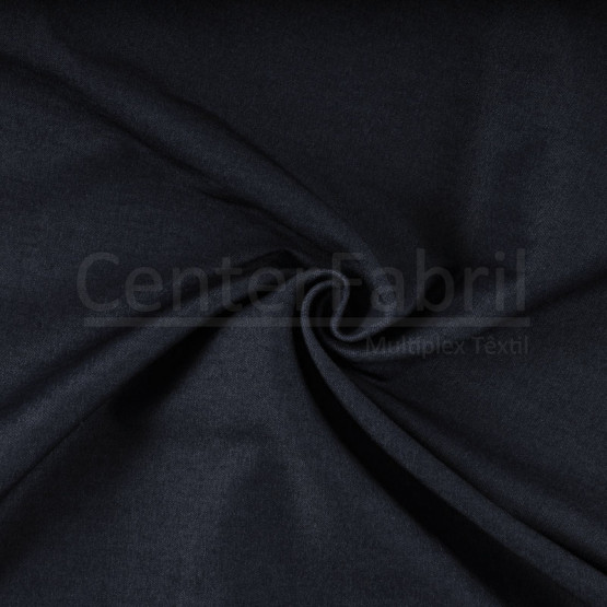 Tecido Bengaline Jeans Stretch Indigo Denin Dark M3R Lg 145cm 77%Viscose 20%Poliamida 3%Elastano - no urdume
