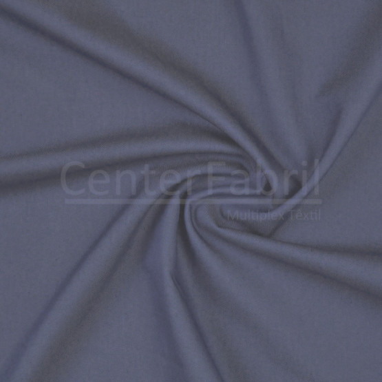 Tecido Denin Chambray Leve Azul Médio3 Larg 150cm 55%Viscose 42%Poliester 3%Elastano