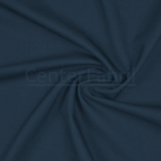 Tecido Denin Chambray Leve Azul Médio Larg 150cm 55%Viscose 42%Poliester 3%Elastano