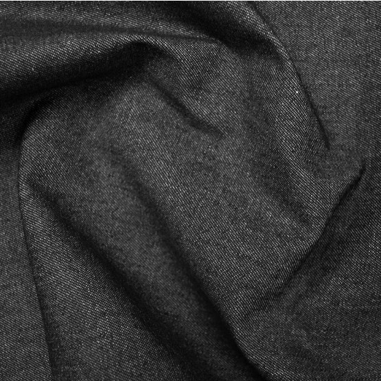 Tecido Jeans Denin Indigo Black Lead c/Elastano Larg 150cm - 307gr/m2  9.1oz 99%Algodão/1%Elastano. Conserv1-N/2-2/3-2/5-3/6-1