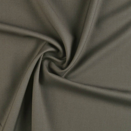 Tecido Tropical Liso Bege Escuro Larg 147cm 65%Poliester 35%Viscose 183gr/m2. Conserv1-N/2-2/3-3/5-3/6-1