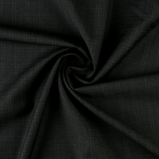 Tecido Tropical Xadrez Cinza Larg 147cm 65%Poliester 35%Viscose 189gr/m2. Conserv1-N/2-2/3-3/5-3/6-1