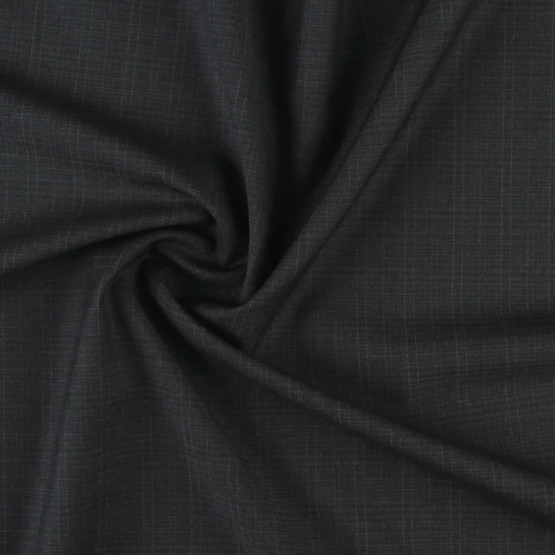 Tecido Tropical Xadrez Cinza Noturno Larg 147cm 65%Poliester 35%Viscose 189gr/m2. Conserv1-N/2-2/3-3/5-3/6-1