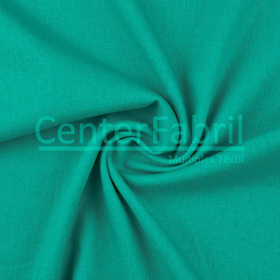 Tecido Linho c/Elastano Verde Menta Largura 140cm 51%Viscose 47%Linho 2%Elastano