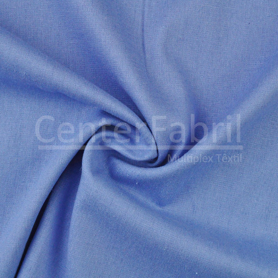 Tecido Linho c/Elastano Azul  Largura 140cm 51%Viscose 47%Linho 2%Elastano