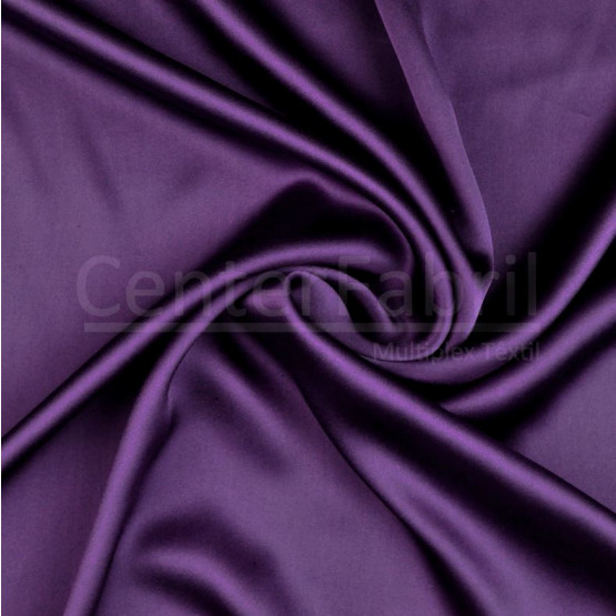 Tecido Satin Premium Seda Pura Roxo Larg 140cm 100%Seda 73gr/m² -103gr/ml. Conserv1-P/2-2/3-3/5-3/4-1/6-1