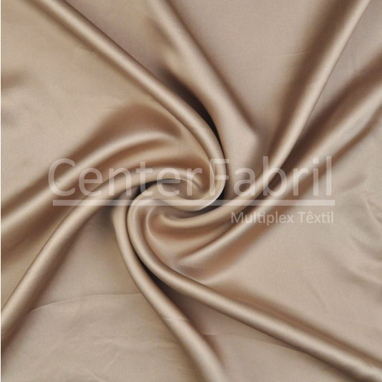 Tecido Satin Premium Seda Pura Bege Larg 140cm 100%Seda 73gr/m² -103gr/ml. Conserv1-P/2-2/3-3/5-3/4-1/6-1