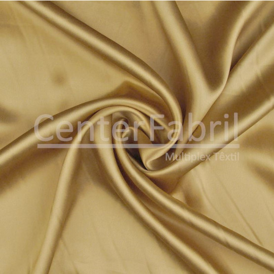 Tecido Satin Premium Seda Pura Ouro Antigo Larg 140cm 100%Seda 73gr/m² -103gr/ml. Conserv1-P/2-2/3-3/5-3/4-1/6-1