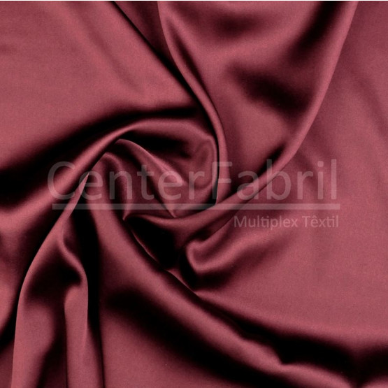 Tecido Satin Premium Seda Pura Vinho Larg 140cm 100%Seda 73gr/m² -103gr/ml. Conserv1-P/2-2/3-3/5-3/4-1/6-1