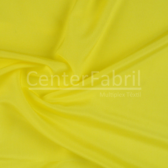Tecido Crepe Chine Seda Pura Amarelo Larg 135cm 100%Seda  57gr/m²-75gr/ml . Conserv1-P/2-2/3-3/5-3/4-1/6-1