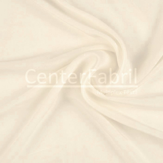 Tecido Crepe Chine Seda Pura Bege Larg 135cm 100%Seda  57gr/m²-75gr/ml . Conserv1-P/2-2/3-3/5-3/4-1/6-1