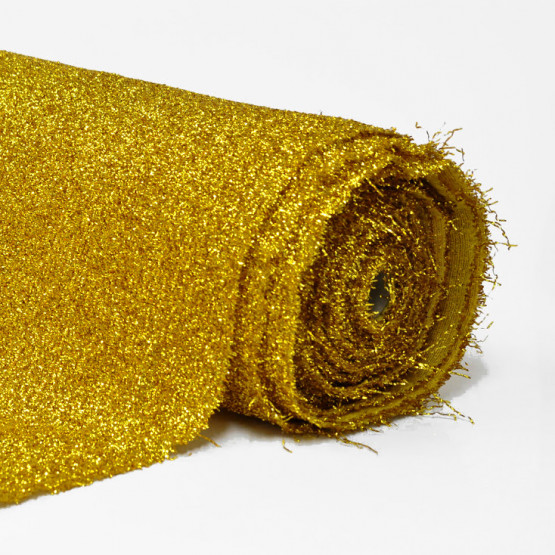 Tecido Lurex Screen Dourado Larg 150cm 51%Lamina Metal Poliester 49%Poliester - Conserv1-N/2-2/3-3/4-5/5-4/6-8
