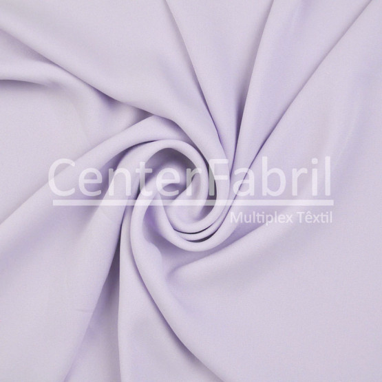 Tecido Crepe Georgette Lilás Larg.147cm 100%Poliester 102gr/m²