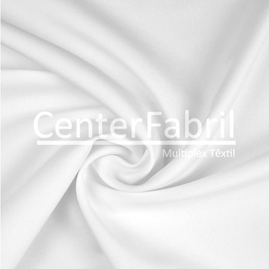 Tecido Panamá Liso Branco Larg 150cm 100%Poliester 250gr/m2- Preço por metro. Conserv1-I/2-2/3-3/4-1/5-3/6-1