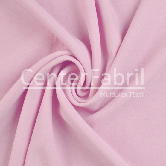 Gabardine TwoWay com elastano Rosa Giz Larg 1,50mt 96%Poliester4%Elastano 205gr/m2.Conserv1-N/2-2/3-3/5-3/6-1