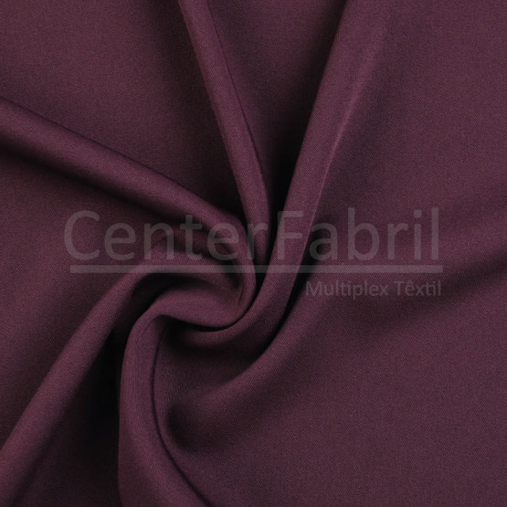 Gabardine TwoWay com elastano Açaí Larg 1,50mt 96%Poliester4%Elastano 205gr/m2.Conserv1-N/2-2/3-3/5-3/6-1