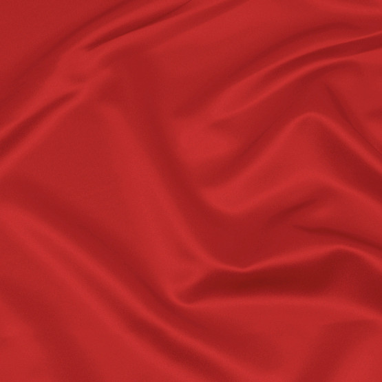 TECIDO CETIM CHARMEUSE C/ELAST LISO Vermelho L147cm 97%POLIESTER.3%ELASTANO