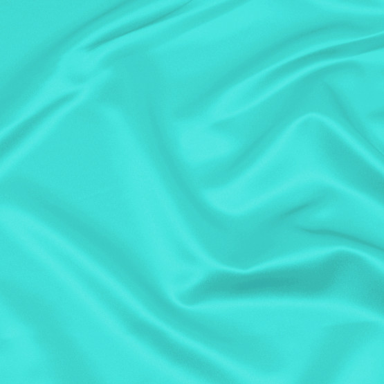 TECIDO CETIM CHARMEUSE C/ELAST LISO Tiffany L147cm 97%POLIESTER.3%ELASTANO