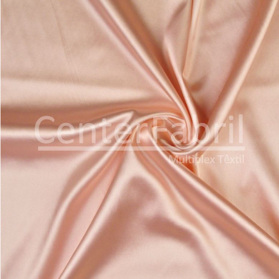 Tecido Cetim Charmeuse c/elastano Liso Rosa Claro Larg147cm 97%Poliester.3%Elastano. Conserv1-J/2-2/3-3/4-5/5-3/6-1