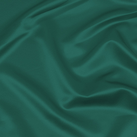 Tecido Cetim Charmeuse Stretch Verde Garrafa cn Poliester/Elastano