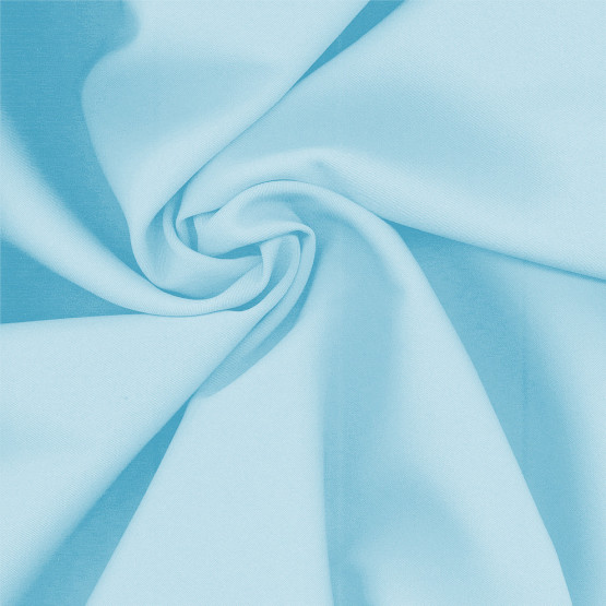 Gabardine TwoWay com elastano Azul Claro Larg 1,50mt 96%Poliester4%Elastano 205gr/m2.Conserv1-N/2-2/3-3/5-3/6-1