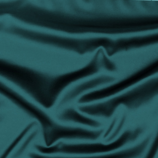 Tecido Cetim Fusion Stretch Petróleo -Duck Larg 145cm 97%Poliester 3%Elastano 92gr/m2