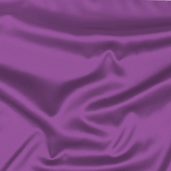 Tecido Cetim Fusion Stretch Violeta Larg 145cm 97%Poliester 3%Elastano 92gr/m2