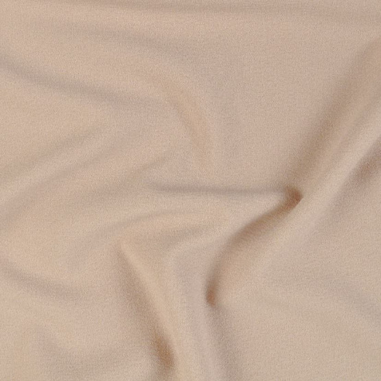 Tecido Crepe Mousse Argel c/elastano Nude Larg.145cm 94%Poliéster 6%Elastano 198gr/m²-L av-LB,A2,S3,P1,LS5