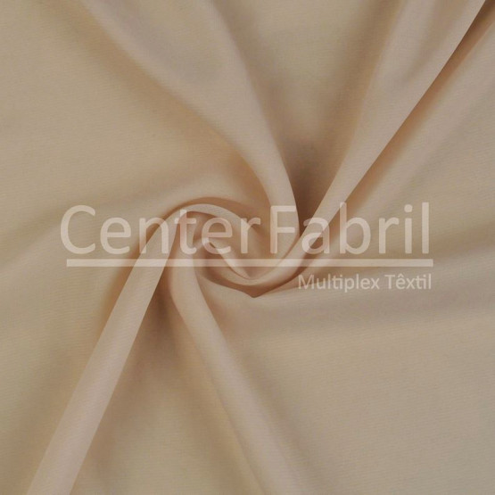 Tecido Chiffon Areia Larg 147cm 100% Poliester 82gr/m2- Preço por metro. Conserv1-N/2-2/3-2/4-5/5-3/6-1