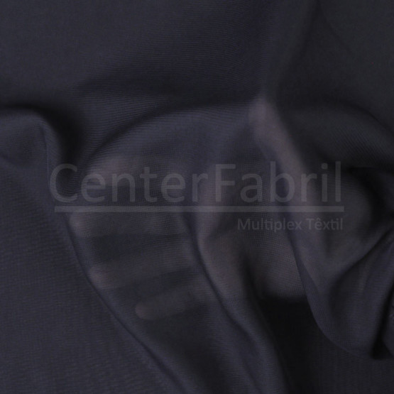 Tecido Chiffon Azul Marinho Larg 147cm 100% Poliester 82gr/m2- Preço por metro. Conserv1-N/2-2/3-2/4-5/5-3/6-1