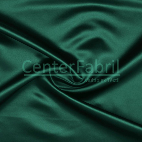 Tecido Cetim Vogue Verde Garrafa Larg 150cm 100%Poliester.Conserv1-N/2-2/3-2/4-5/5-3/6-1