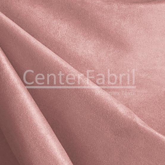 Tecido Suede Moda Liso Rosa Larg 150cm 100%Poliester 160gr/m2. Conserv 1-H/2-2/3-3/5-4/6-2/4-3 