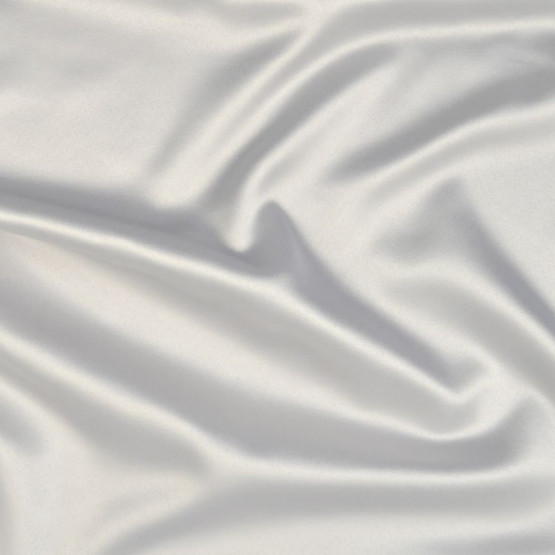 Tecido Cetim Fusion Stretch Cinza Prata/Smoke Larg 145cm 97%Poliester 3%Elastano 92gr/m2