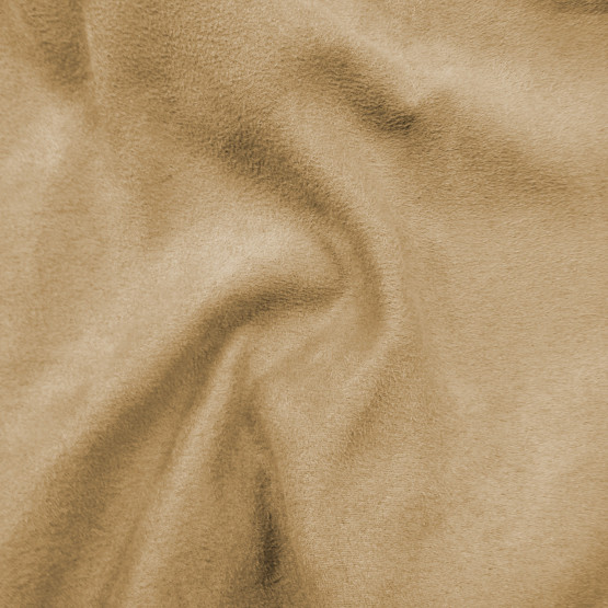 Tecido Suede Moda Liso Bege Larg 140cm 100%Poliester ref2537c001