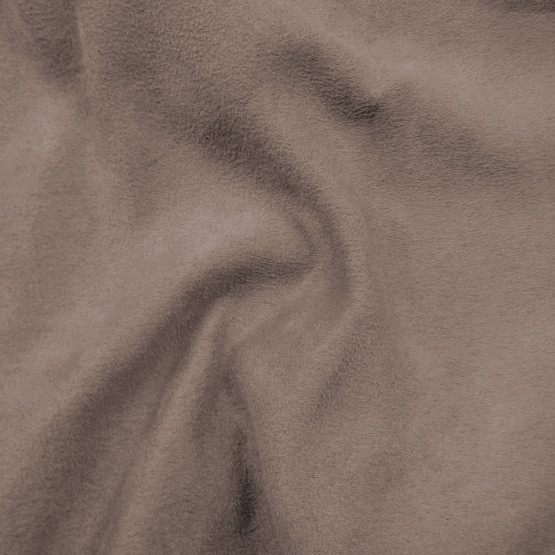 Tecido Suede Moda Liso Capuccino Larg 140cm 100%Poliester ref2537c025
