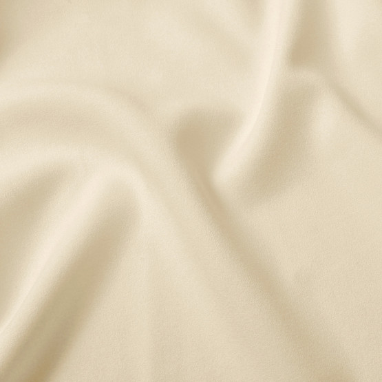 Tecido Crepe Royalle Marfim/OffWhite Larg 150cm 100%Poliester 136gr/m2