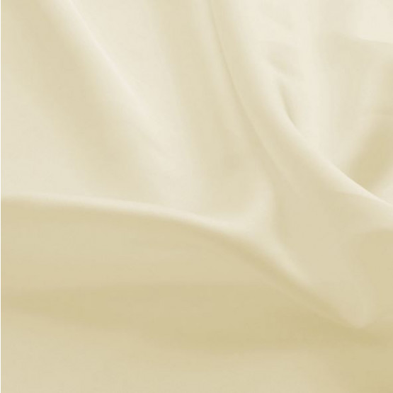 Tecido Cetim Gloss Toque de Seda Spandex Bege Claro Larg 145cm 97%Poliester 3%Elastano 96gr/m2